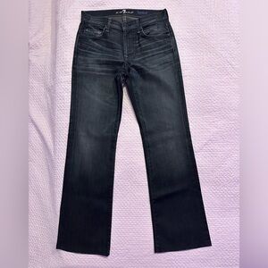 7 for all mankind black jeans